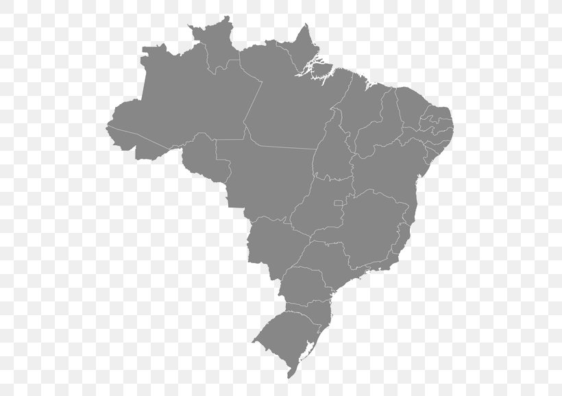 Brazil Map Royalty-free, PNG, 578x578px, Brazil, Black And White, Map, Mapa Polityczna, Royaltyfree Download Free