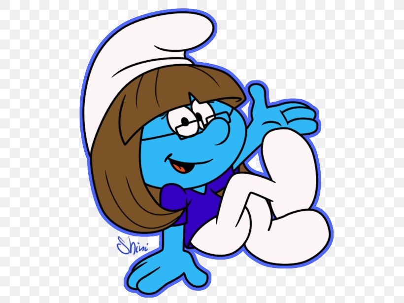 Gutsy Smurf Hefty Smurf Smurfette Greedy Smurf Vexy, PNG, 597x614px, Gutsy Smurf, Area, Art, Artwork, Baby Smurf Download Free