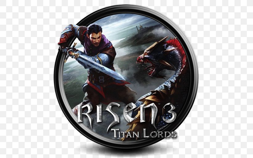 Risen 3: Titan Lords Gothic 3 Risen 2: Dark Waters PlayStation 3, PNG, 512x512px, Risen 3 Titan Lords, Action Roleplaying Game, Brand, Gothic, Gothic 3 Download Free
