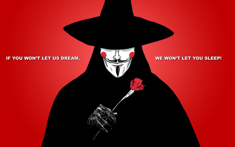 V For Vendetta IPhone Desktop Wallpaper Quotation, PNG, 1600x1000px, Iphone, Alan Moore, Fictional Character, Film, Gentleman Download Free