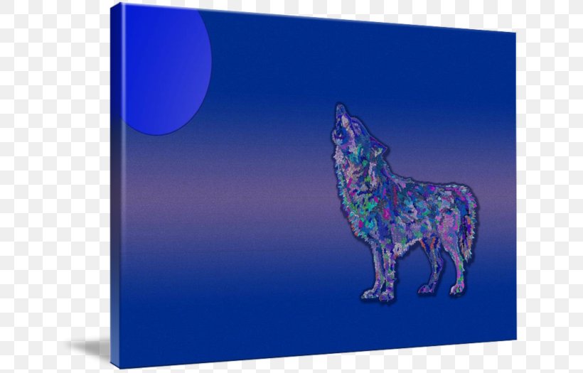 Cobalt Blue Electric Blue Aqua Purple, PNG, 650x525px, Blue, Animal, Aqua, Art, Canidae Download Free