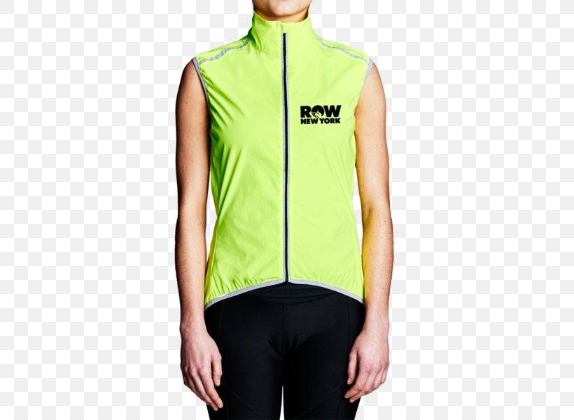 Gilets Sleeveless Shirt High-visibility Clothing, PNG, 600x600px, Gilets, Clothing, Clothing Accessories, Gilet, Green Download Free