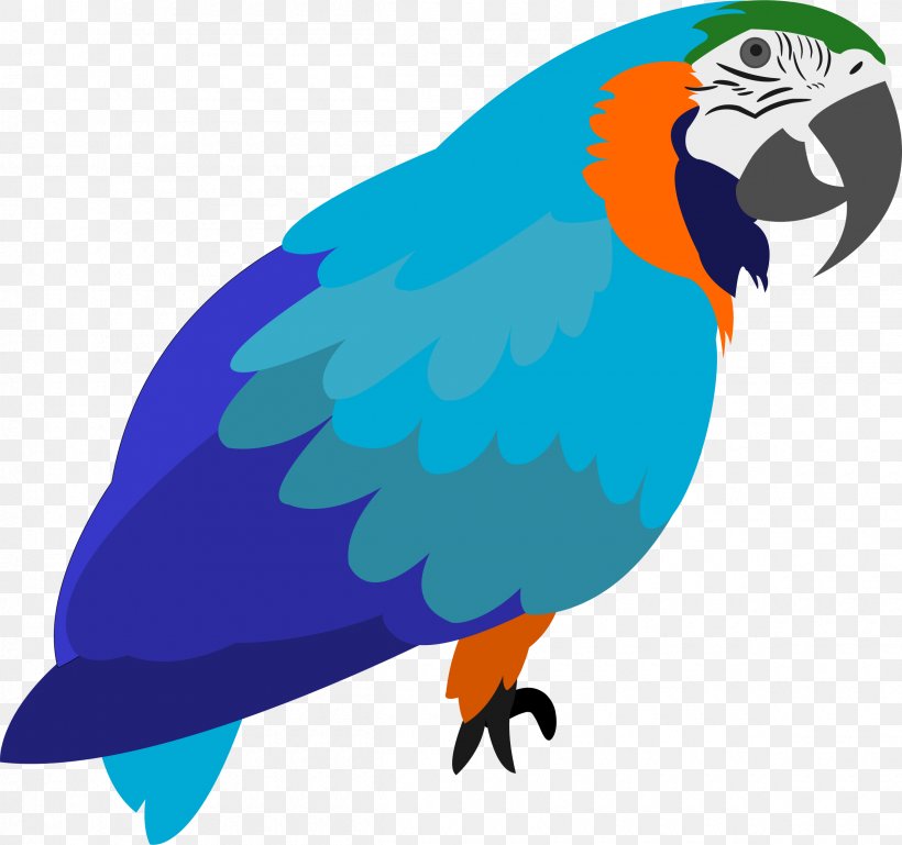 Macaw Clip Art Parrot Bird Image, PNG, 2400x2252px, Macaw, Animal, Beak, Bird, Cartoon Download Free