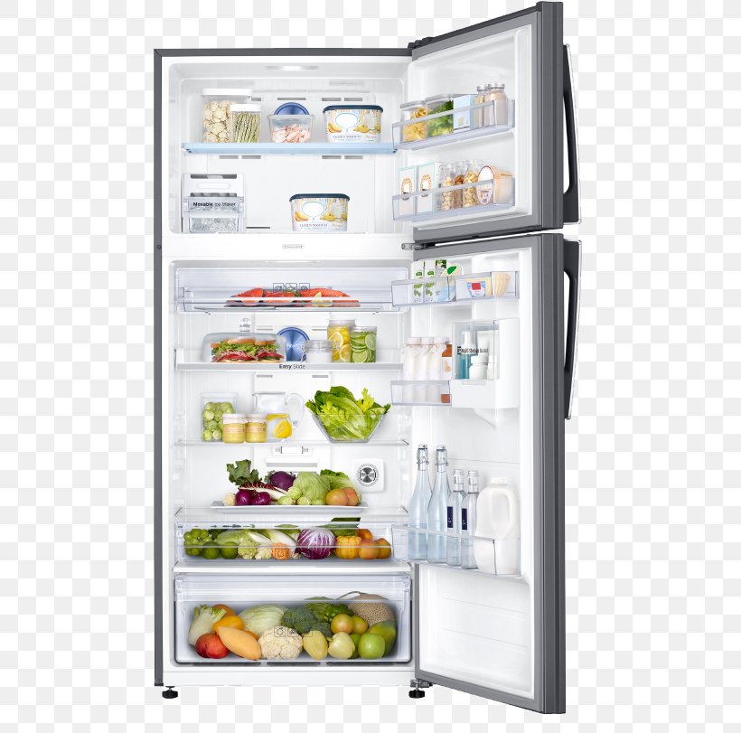 Refrigerator Samsung RT53K6510 Auto-defrost Samsung RT54K6558SL, PNG, 523x811px, Refrigerator, Autodefrost, Business, Freezers, Frozen Food Download Free