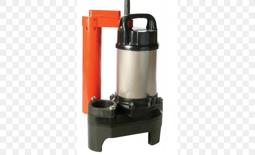 Submersible Pump Sump Pump Water Well Pump, PNG, 500x500px, Pump, Basement, Blue Roof, Cylinder, Ditch Download Free