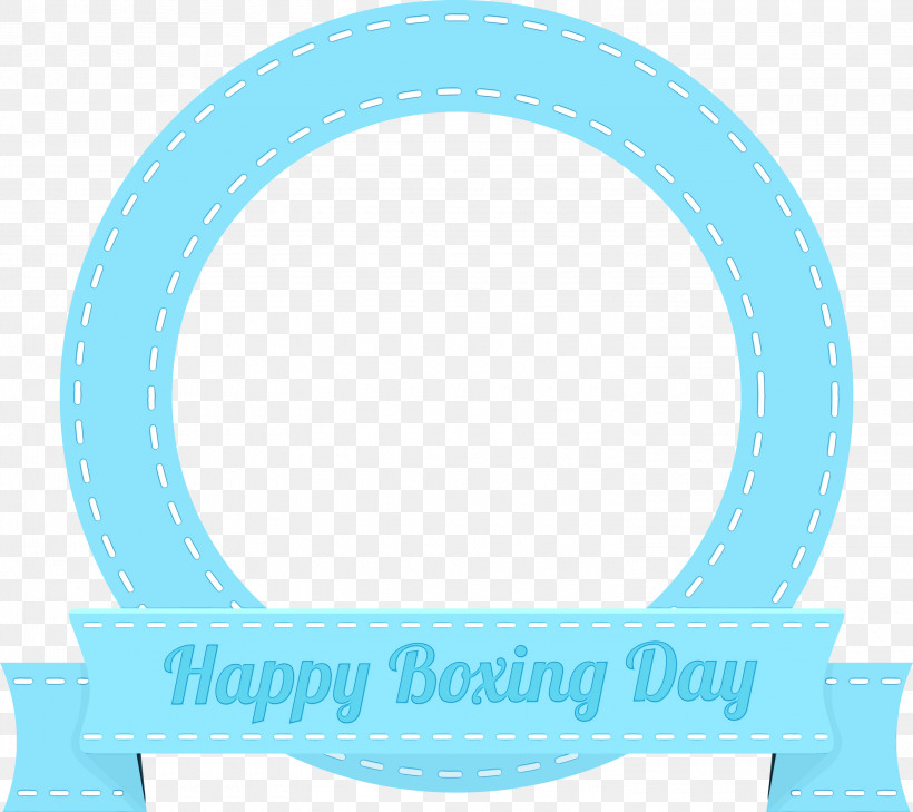 Blue Aqua Turquoise Circle Turquoise, PNG, 3000x2670px, Happy Boxing Day, Aqua, Blue, Boxing Day, Circle Download Free