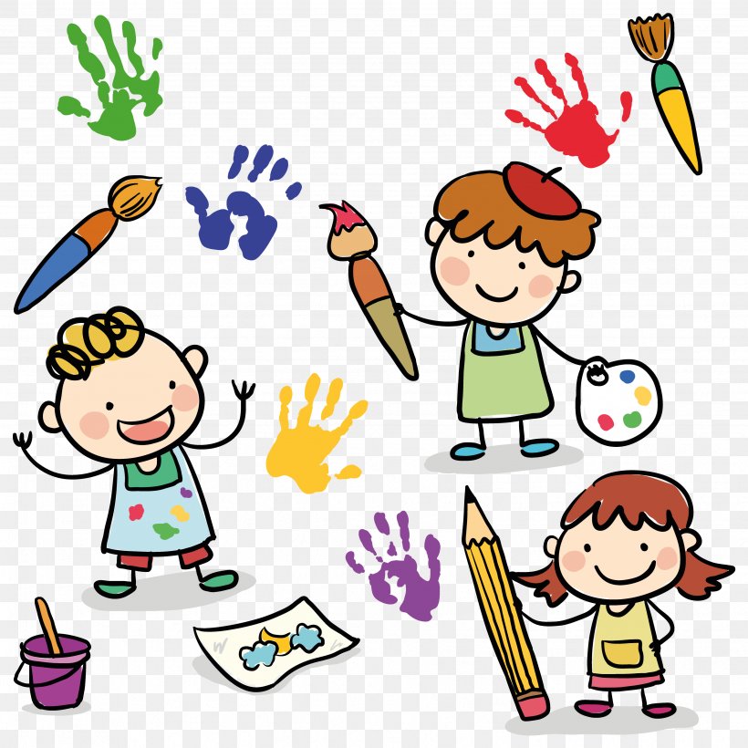 Children's Drawing Painting, PNG, 3451x3451px, Drawing, Animation, Area, Art, Artwork Download Free