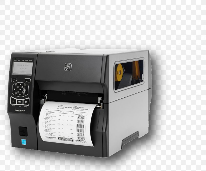 Label Printer Thermal-transfer Printing Zebra Technologies, PNG, 1200x1000px, Label Printer, Barcode, Barcode Printer, Dots Per Inch, Electronic Device Download Free