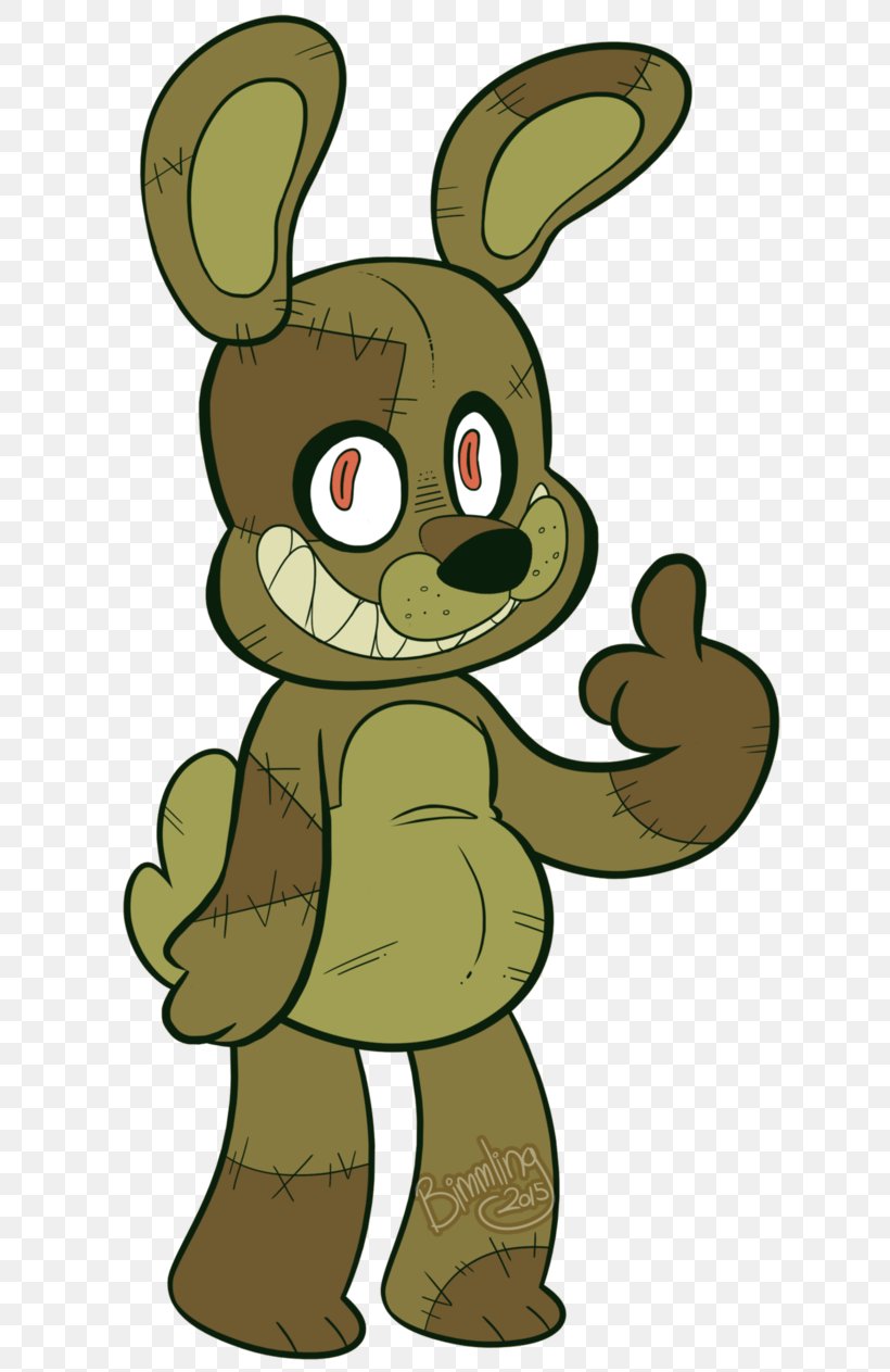 Five Nights At Freddy's 4 Rabbit Drawing Illustration Image, PNG ...
