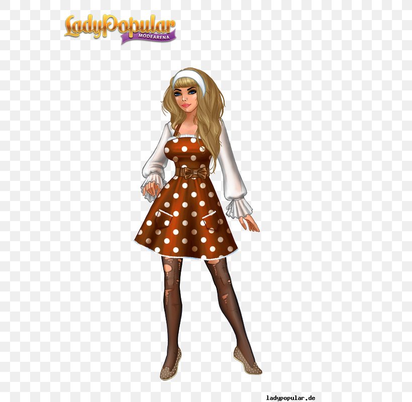 Lady Popular Fashion T-shirt Costume Game, PNG, 600x800px, Lady Popular, Adult, Barbie, Clothing, Costume Download Free
