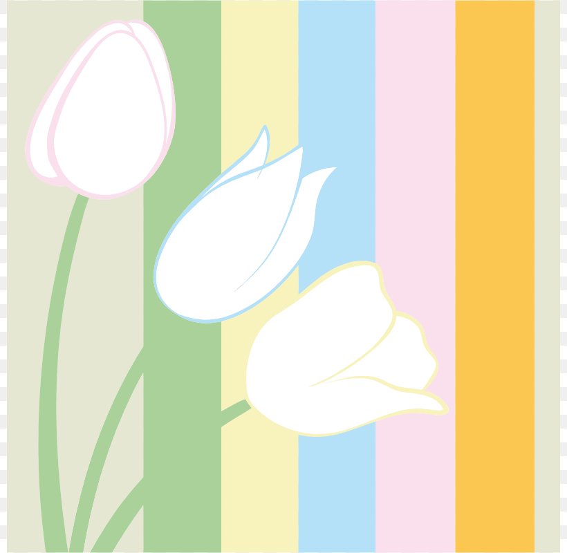 Pastel Flower Color Tulip Clip Art, PNG, 800x800px, Flower, Color, Drawing, Floral Design, Flowering Plant Download Free