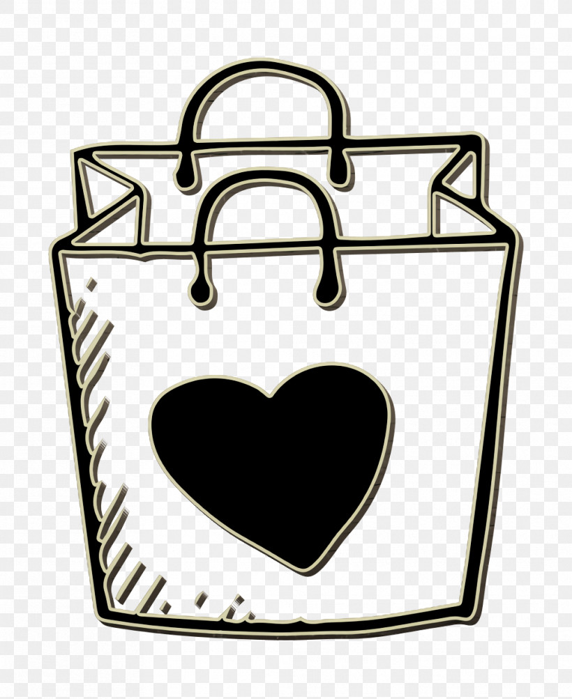 Shopping Bag Icon Commerce Icon Hand Drawn Love Elements Icon, PNG, 1012x1238px, Shopping Bag Icon, Bag, Commerce Icon, Hand Drawn Love Elements Icon, Online Shopping Download Free