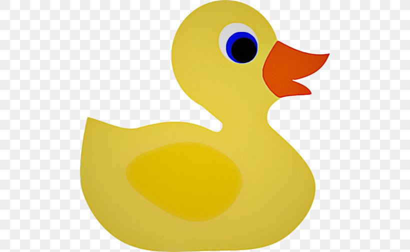 Bird Rubber Ducky Yellow Ducks, Geese And Swans Duck, PNG, 500x505px, Bird, Bath Toy, Beak, Duck, Ducks Geese And Swans Download Free