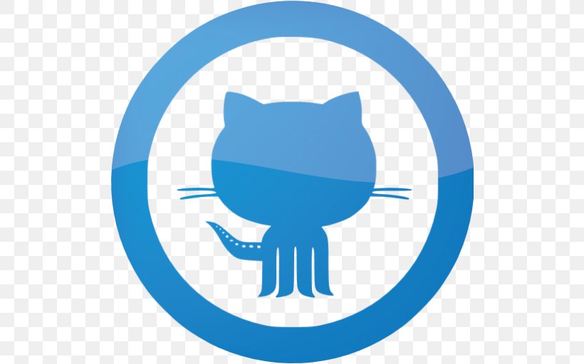 GitHub Clip Art, PNG, 512x512px, Github, Area, Blue, Git, Logo Download Free