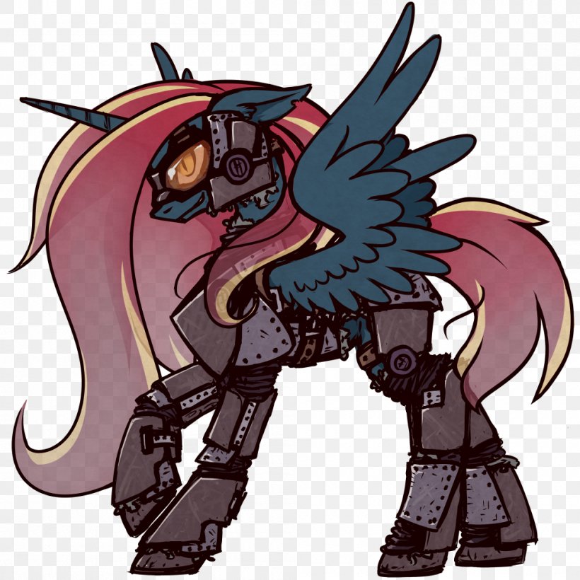 Pony Fallout: Equestria Horse Powered Exoskeleton Armour, PNG, 1000x1000px, Watercolor, Cartoon, Flower, Frame, Heart Download Free