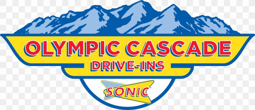 Renton Pasco Sonic Drive-In Restaurant, PNG, 3050x1324px, Renton, Area, Banner, Brand, Drivein Download Free