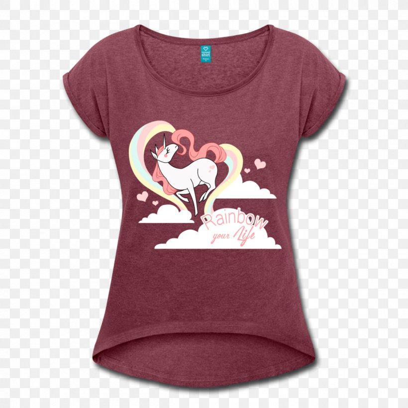 T-shirt Spreadshirt Top Woman, PNG, 1200x1200px, Watercolor, Cartoon, Flower, Frame, Heart Download Free