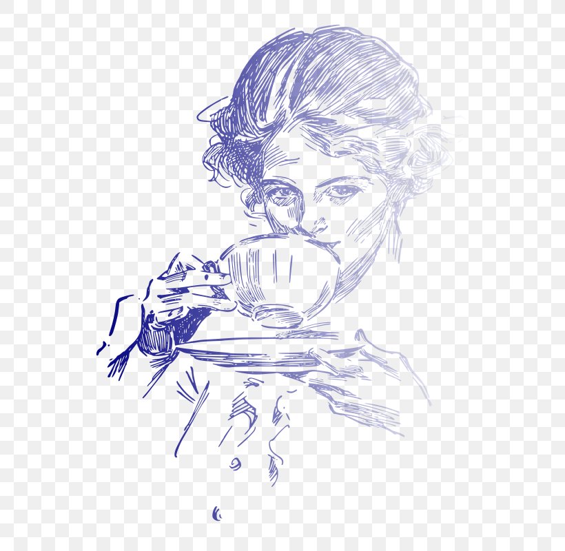 Coffee Cup Tea Drink Clip Art, PNG, 566x800px, Coffee, Arm, Art, Artwork, Black And White Download Free