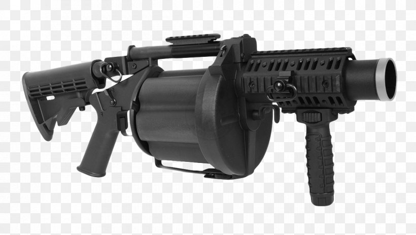 Grenade Launcher Milkor MGL Airsoft 40 Mm Grenade, PNG, 1200x678px, Watercolor, Cartoon, Flower, Frame, Heart Download Free