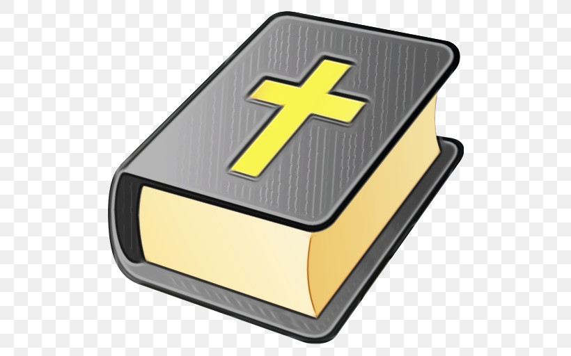 Yellow Cross Symbol Line Icon, PNG, 512x512px, Watercolor, Cross, Line, Logo, Paint Download Free