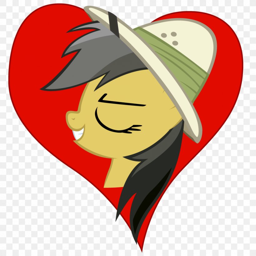 Daring Don't Pony Drawing Clip Art, PNG, 1000x1000px, Watercolor, Cartoon, Flower, Frame, Heart Download Free