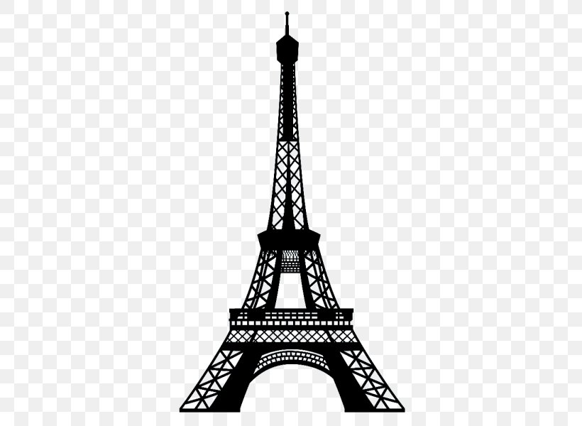 Eiffel Tower Champ De Mars Clip Art, PNG, 600x600px, Eiffel Tower, Arc De Triomphe, Black And White, Champ De Mars, Drawing Download Free