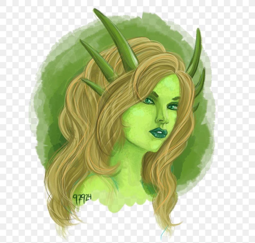 Fairy Green Long Hair Leaf, PNG, 636x783px, Fairy, Fictional Character, Grass, Green, Hair Download Free