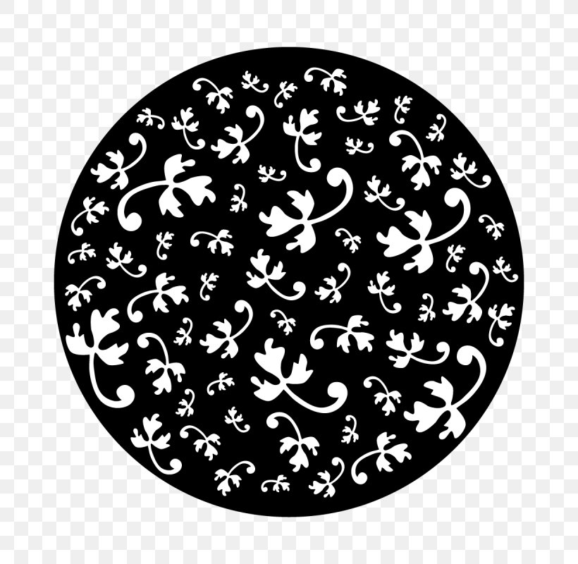 Gobo Metal Circle Leaf Design, PNG, 800x800px, Gobo, Apollo, Black, Black And White, Chemical Element Download Free