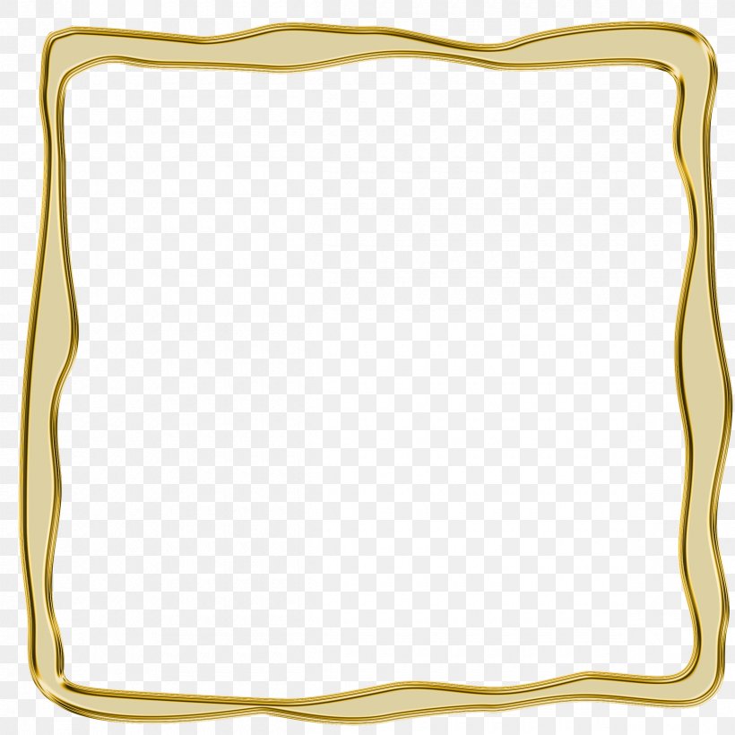 Picture Frames Line, PNG, 2400x2400px, Picture Frames, Area, Picture Frame, Rectangle, Yellow Download Free