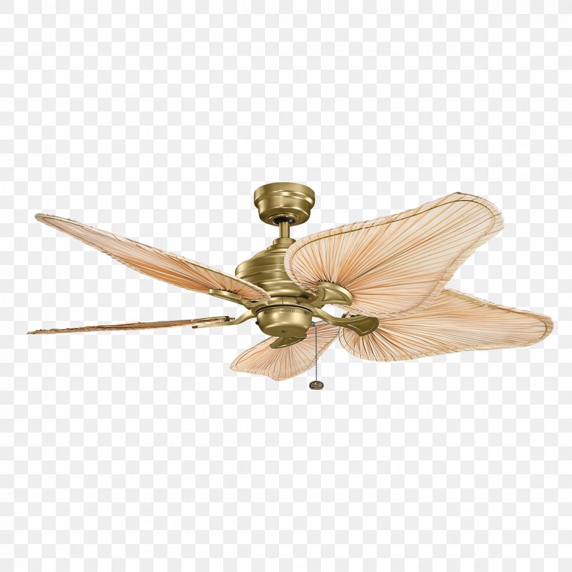 Ceiling Fans Lighting Kichler, PNG, 1200x1200px, Ceiling Fans, Air Conditioning, Blade, Brass, Bronze Download Free