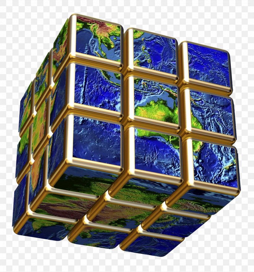 Earth World Globe Rubiks Cube, PNG, 1500x1612px, Earth, Cube, Dimension, Geography, Glass Download Free