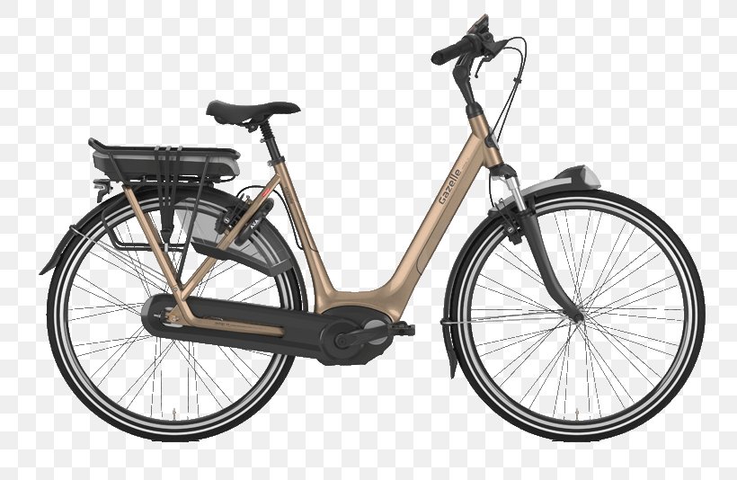 Electric Bicycle Gazelle Cycling City Bicycle, PNG, 820x534px, Bicycle, Batavus, Bicycle Accessory, Bicycle Drivetrain Part, Bicycle Frame Download Free