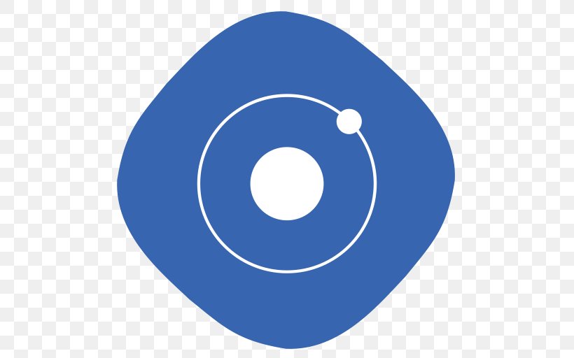 Ionic Logo Technology, PNG, 512x512px, Ionic, Area, Bicycle, Blue, Logo Download Free