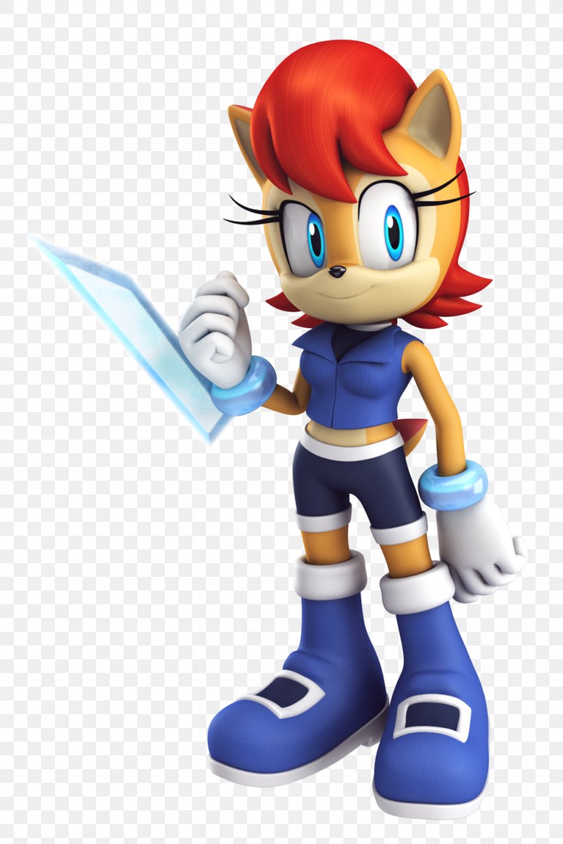 Princess Sally Acorn Sonic Forces Sonic The Hedgehog Sonic Unleashed Metal Sonic, PNG, 1024x1535px, Princess Sally Acorn, Action Figure, Archie Comics, Baseball Equipment, Cartoon Download Free