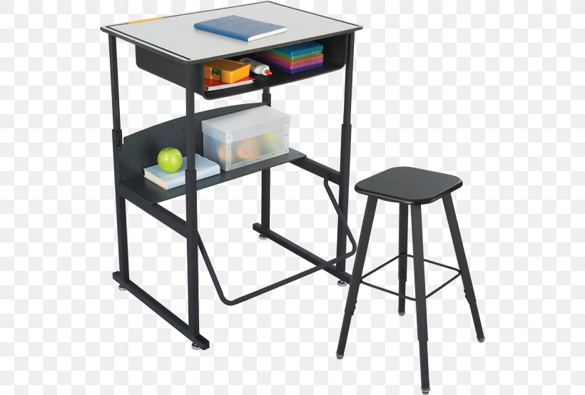 Standing Desk Sit-stand Desk Table, PNG, 540x554px, Standing Desk, Classroom, Desk, Furniture, Mediumdensity Fibreboard Download Free