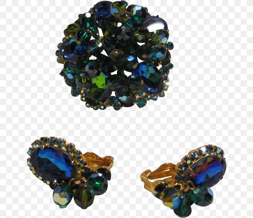 Earring Sapphire Cobalt Blue Bead Brooch, PNG, 706x706px, Earring, Bead, Blue, Body Jewellery, Body Jewelry Download Free