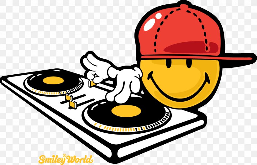 Emoticon Smiley Disc Jockey Phonograph Record Clip Art, PNG, 1819x1167px, Watercolor, Cartoon, Flower, Frame, Heart Download Free