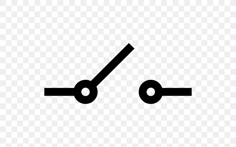 Black And White Hardware Accessory Symbol, PNG, 512x512px, Electrical Network, Black And White, Breadboard, Electrical Switches, Electronic Circuit Download Free