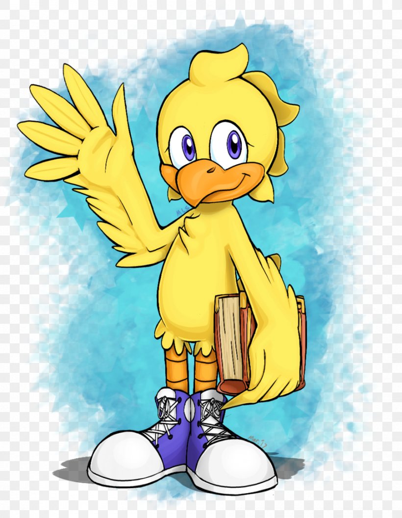 Duck Choco The Chocobo Sonic Forces Flicky, PNG, 900x1160px, Duck, Anatidae, Art, Beak, Bird Download Free