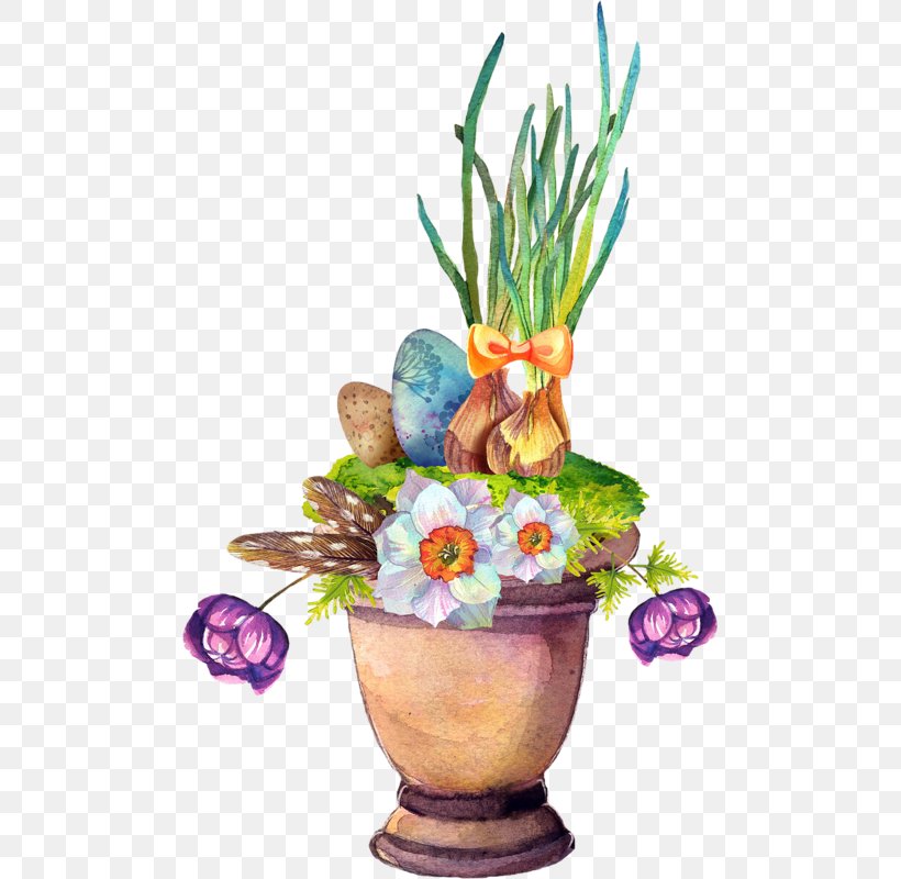Floral Design Flower Clip Art, PNG, 487x800px, Floral Design, Computer Software, Cut Flowers, Easter, Easter Egg Download Free