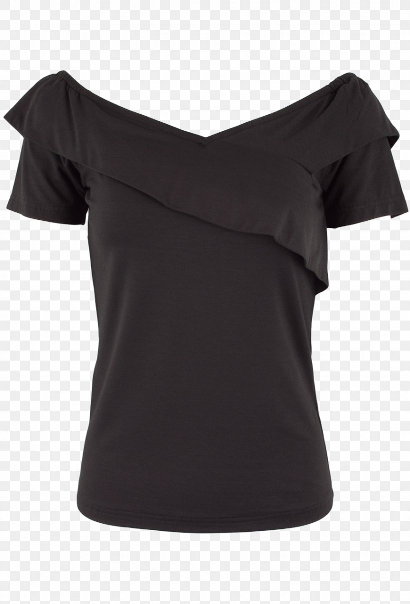 Printed T-shirt Sleeve Clothing Blouse, PNG, 870x1280px, Tshirt, Black, Blouse, Brand, Clothing Download Free