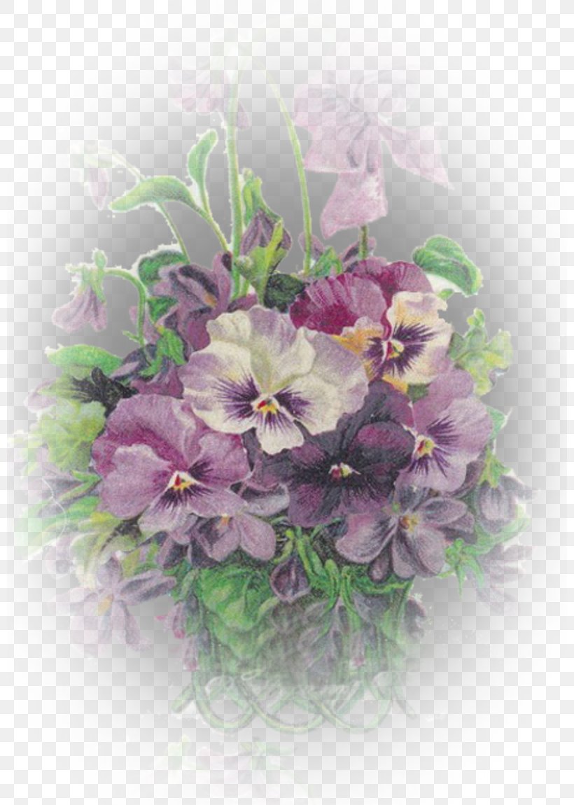 Floral Design Cut Flowers Violet Pansy, PNG, 800x1150px, Floral Design, Artificial Flower, Cut Flowers, Drawing, Floristry Download Free