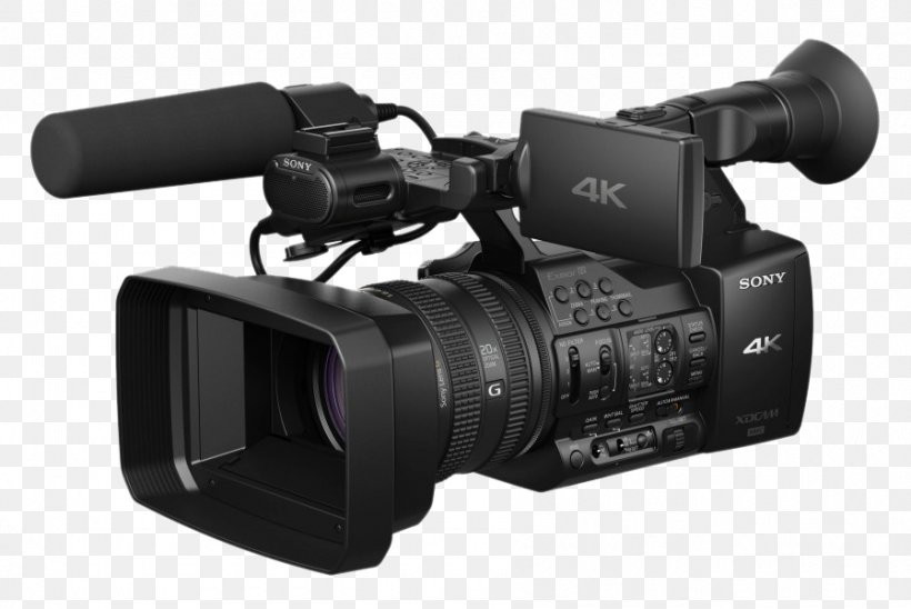 Camcorder XDCAM 4K Resolution Camera Sony Corporation, PNG, 898x601px, 4k Resolution, Camcorder, Active Pixel Sensor, Camera, Camera Accessory Download Free