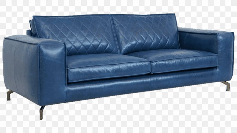 Couch Leather Fauteuil Living Room Textile, PNG, 1280x720px, Couch, Blue, Dark Brown, Fauteuil, Furniture Download Free