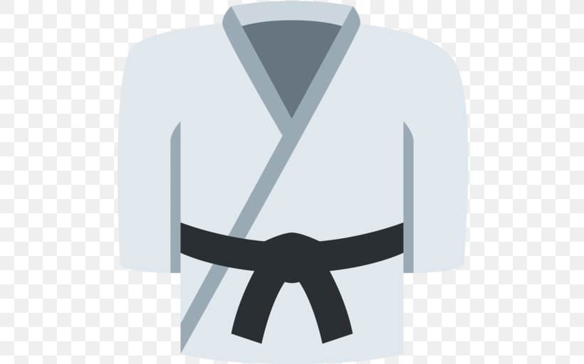 Emoji Emoticon Martial Arts Karate, PNG, 512x512px, Emoji, Android Nougat, Blue, Brand, Collar Download Free