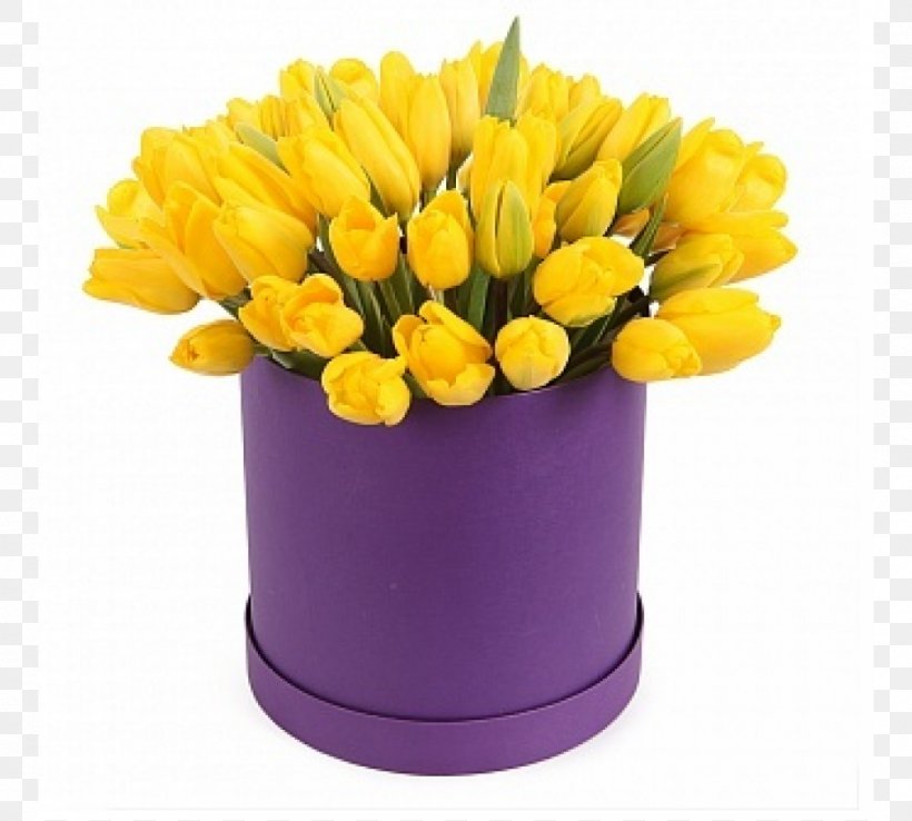 Flower Bouquet Tulip Yellow Gift, PNG, 1000x900px, Flower Bouquet, Box, Color, Cut Flowers, Floristry Download Free