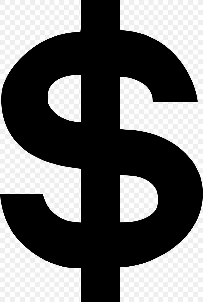 Logo Dollar Sign United States Dollar, PNG, 1560x2320px, Logo, Black And White, Currency, Dollar, Dollar Sign Download Free