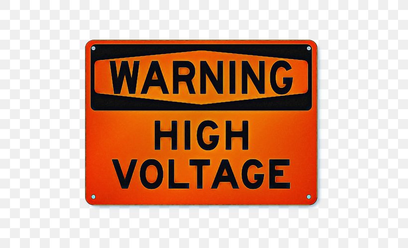 Sign Text, PNG, 500x500px, Sign, Aluminium, Baking, Chemical Storage, High Voltage Download Free