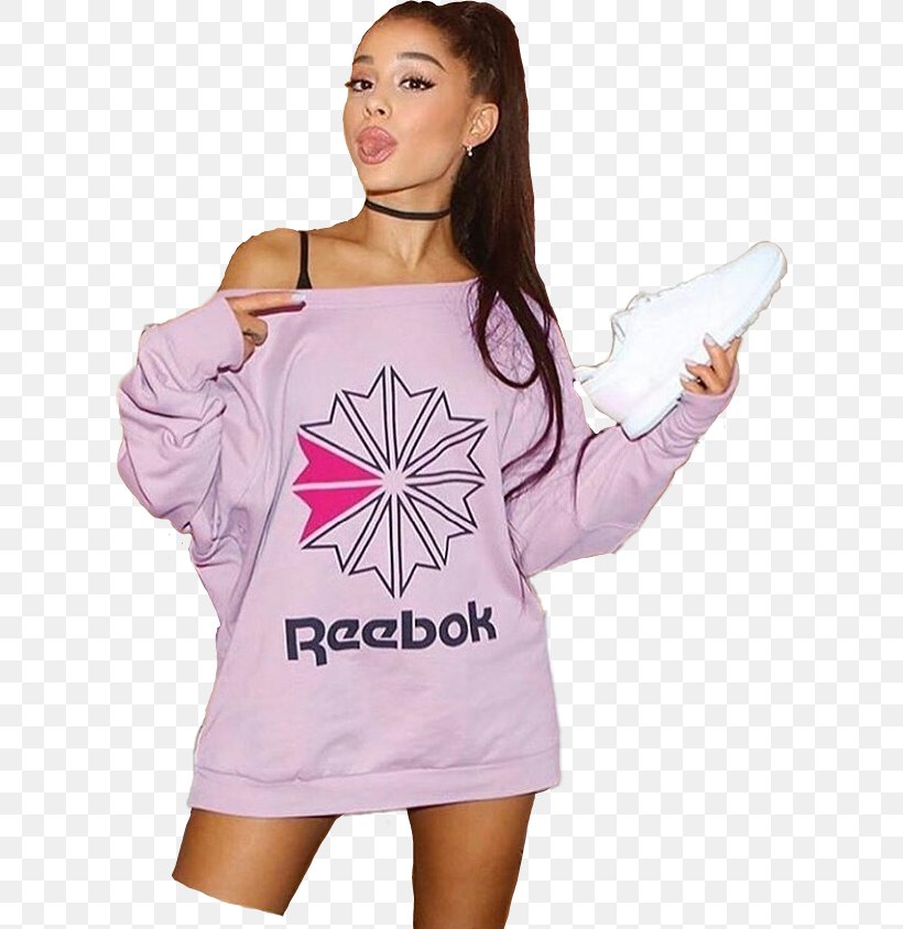 Ariana Grande Victorious Reebok Sweetener, PNG, 610x844px, Watercolor, Cartoon, Flower, Frame, Heart Download Free