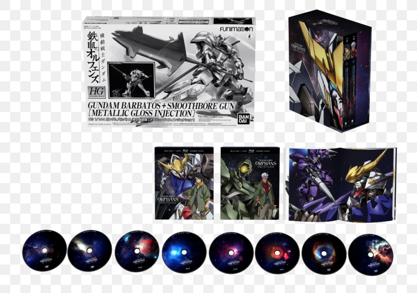 Blu-ray Disc Mikazuki Augus Mobile Suit Gundam: Iron-Blooded Orphans, PNG, 768x576px, Bluray Disc, Barbatos, Box Set, Brand, Dvd Download Free